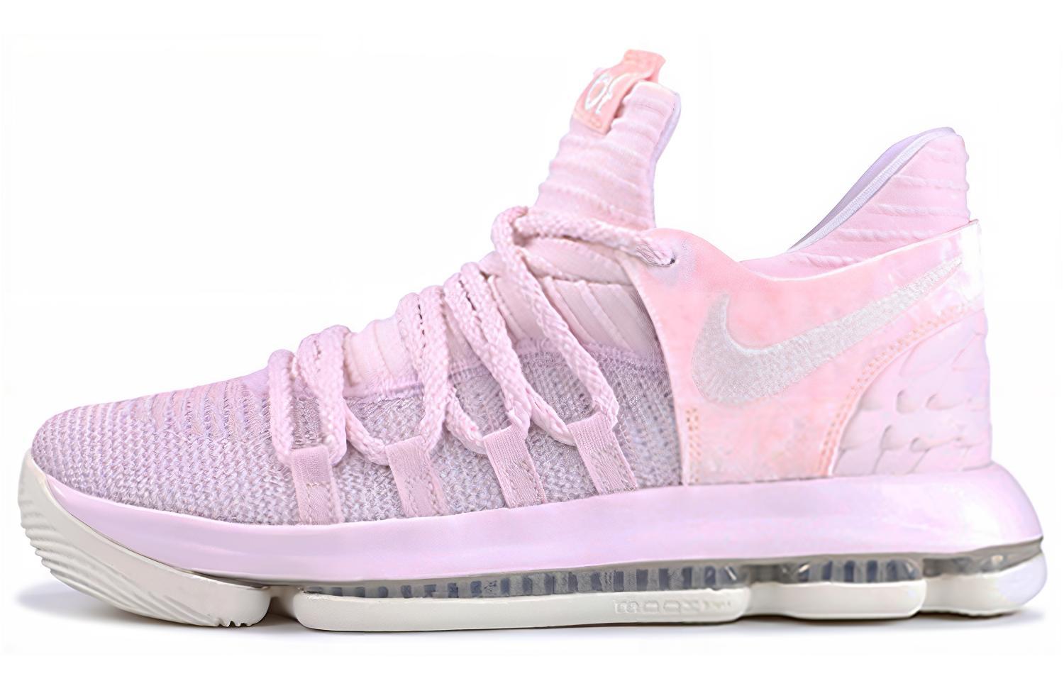 Кроссовки женские Nike KD 10 GS, aunt pearl, 38 EU