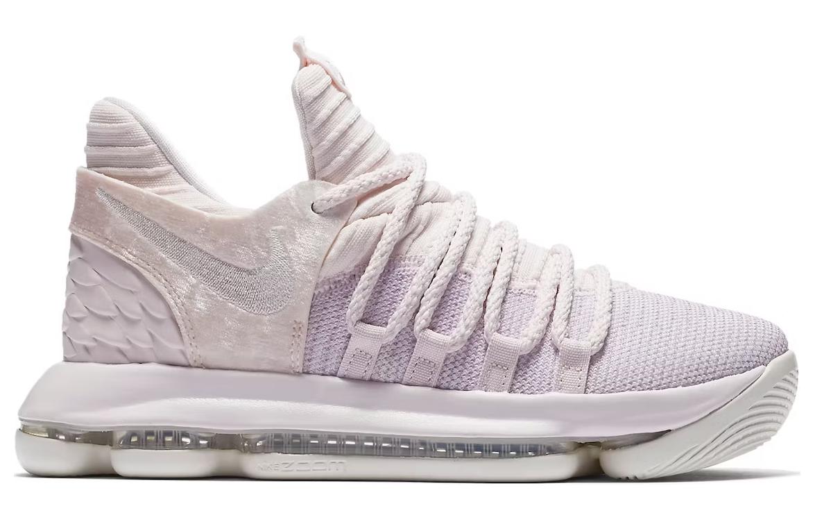 Кроссовки женские Nike KD 10 GS, aunt pearl, 38 EU