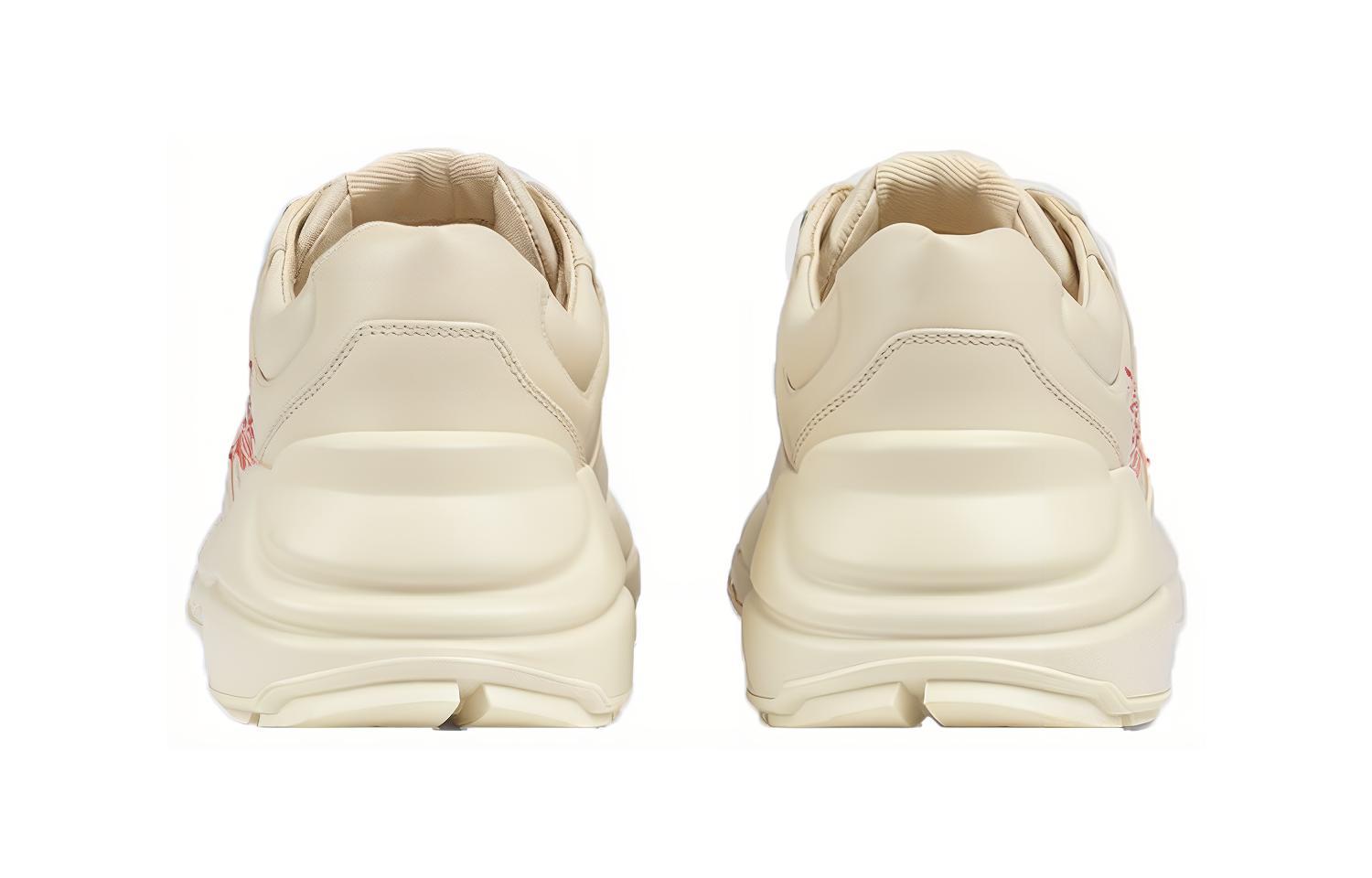 Кроссовки женские GUCCI Rhyton Disk Print ivory, 35 EU