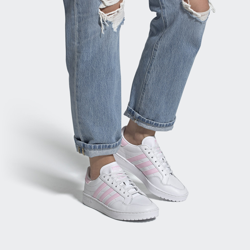 Кеды женские Adidas Team Court белые, 36 2/3 EU