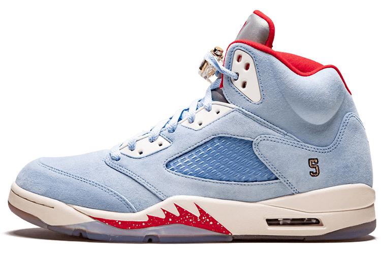 Кеды мужские Air Jordan 5 Retro Trophy Room ice blue, 40 EU