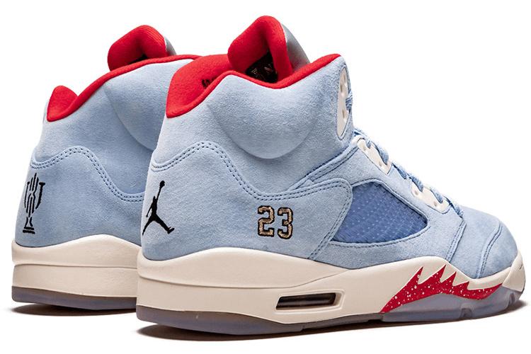 Кеды мужские Air Jordan 5 Retro Trophy Room ice blue, 40 EU