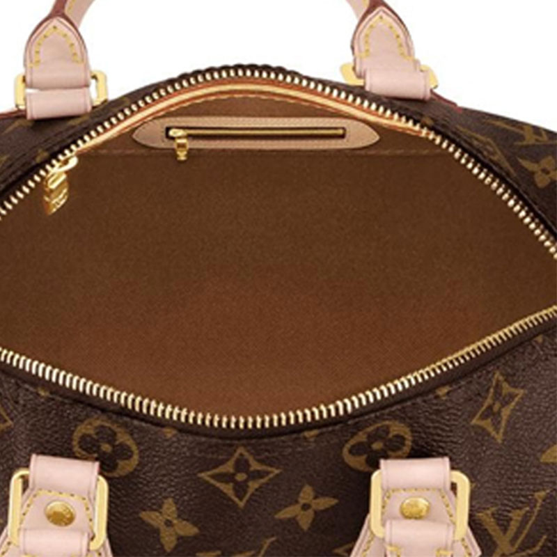 Женская сумка LOUIS VUITTON Speedy Bandouliere Monogram 25 коричневая