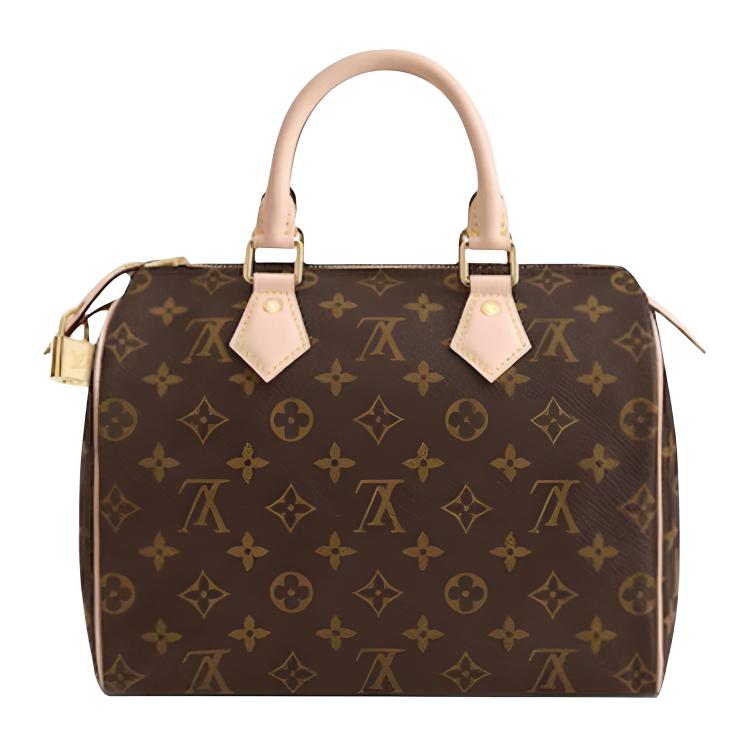 Сумка женская LOUIS VUITTON Speedy Bandouliere Monogram 25 коричневая
