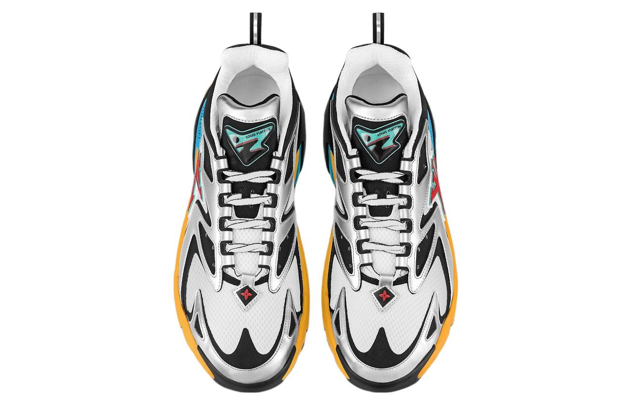 Кроссовки мужские LOUIS VUITTON Lv Runner Tatic серебристые, 41 EU