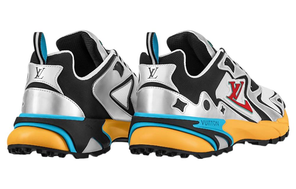 Кроссовки мужские LOUIS VUITTON Lv Runner Tatic серебристые, 41 EU