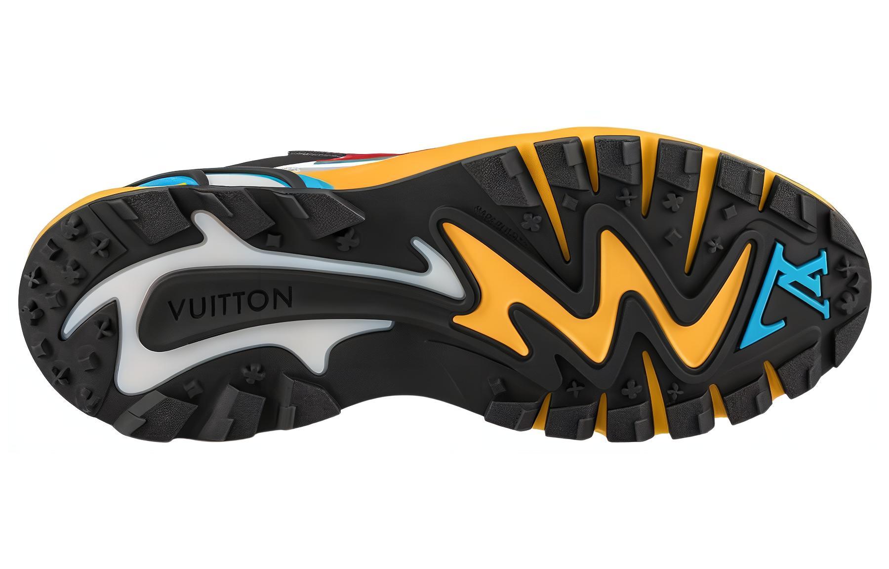 Кроссовки мужские LOUIS VUITTON Lv Runner Tatic серебристые, 41 EU