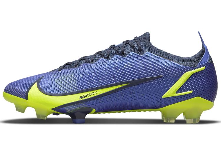 Футбольные бутсы Nike Mercurial Vapor 14 Elite FG синий-желтый