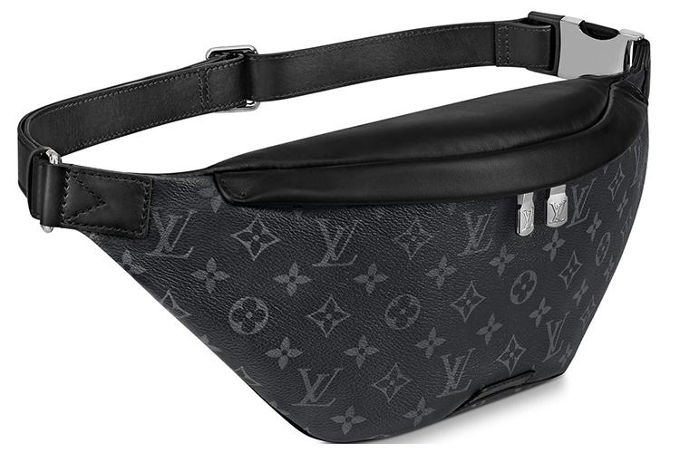 Поясная сумка мужская LOUIS VUITTON Discovery Bumbag черная