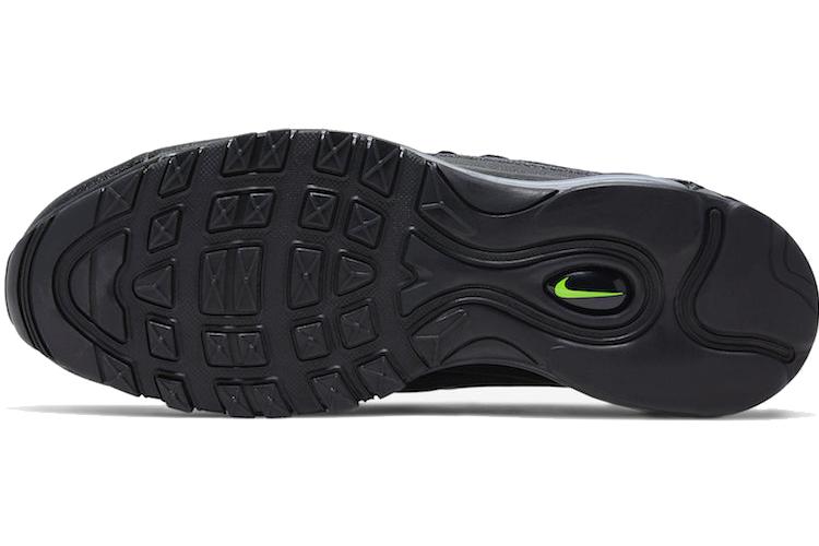 Кроссовки мужские Nike Air Max 98 Highlighter черные-белые, 42.5 EU