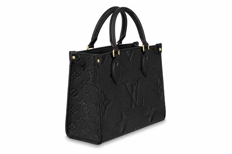 Сумка женская LOUIS VUITTON Onthego Empreinte PM черная