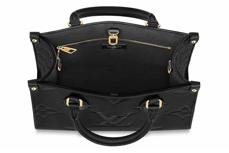 Сумка женская LOUIS VUITTON Onthego Empreinte PM черная