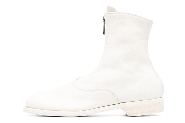 Полусапоги женские GUIDI 210白 бело-бежевые