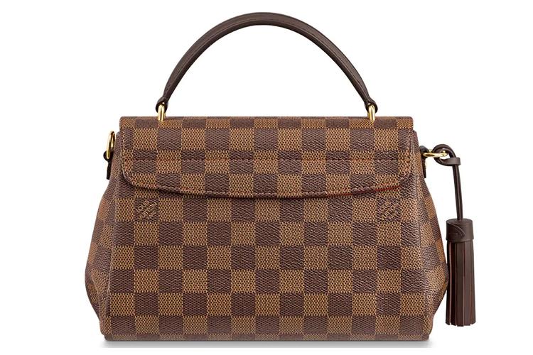 Сумка женская LOUIS VUITTON Croisette Damier Ebene коричневая