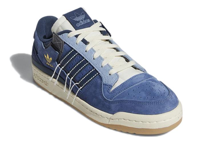 Кеды унисекс Adidas Originals Forum 84 Low синие, 35 2/3 EU