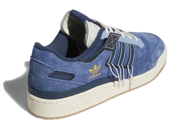 Кеды унисекс Adidas Originals Forum 84 Low синие, 35 2/3 EU
