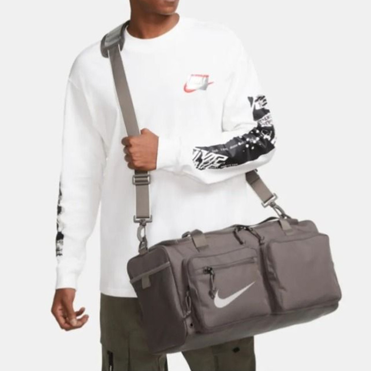 Спортивная сумка унисекс Nike CK7067-004, dark wood umber