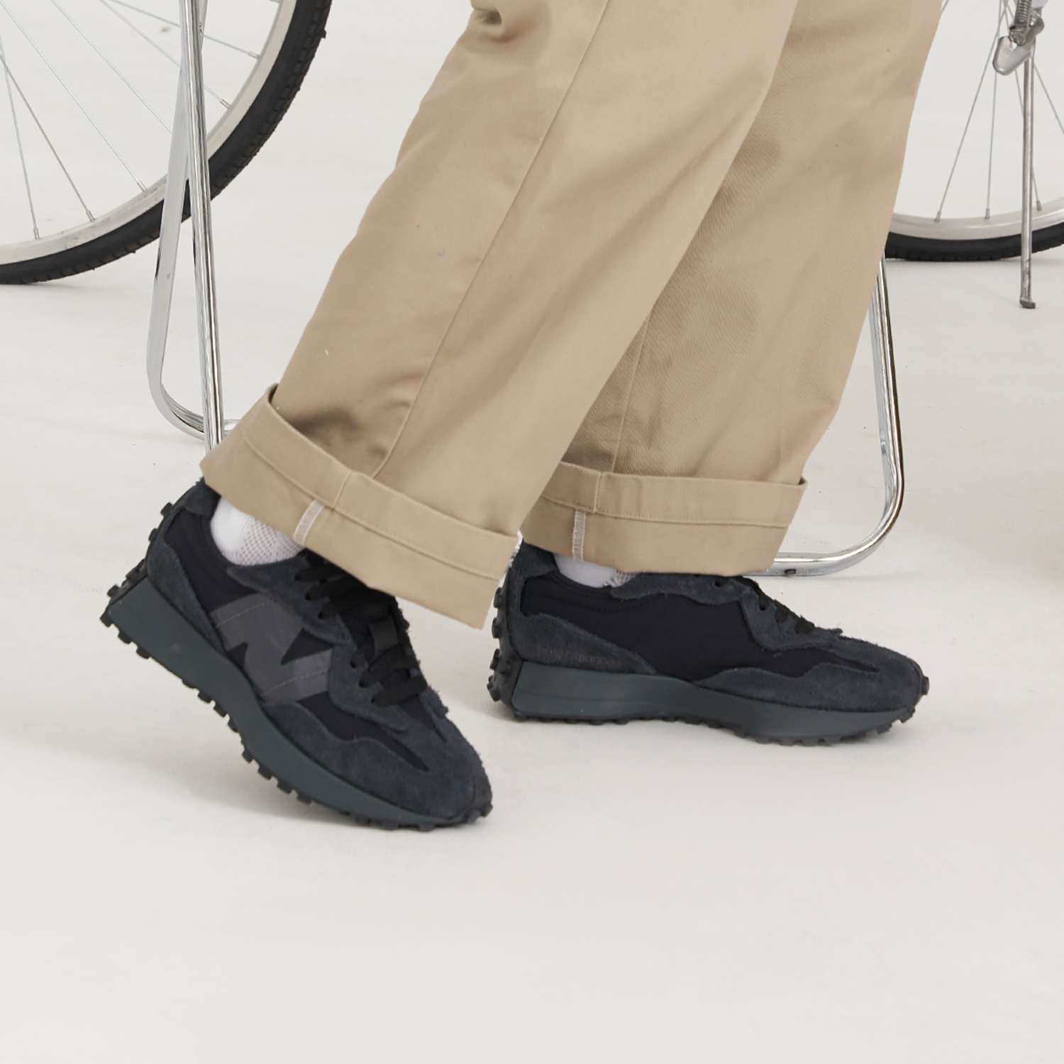 Black, Comes with Socks