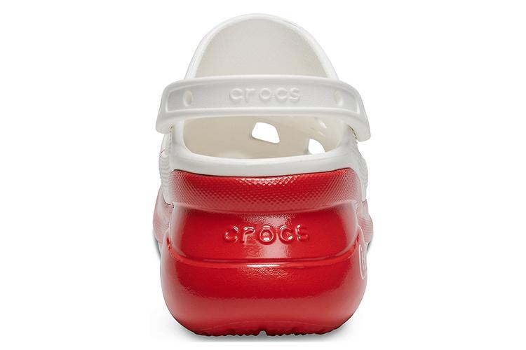 Шлепанцы женские Crocs Coca Cola X Classic Bae Clog 90s белые-красные, 34-35 EU