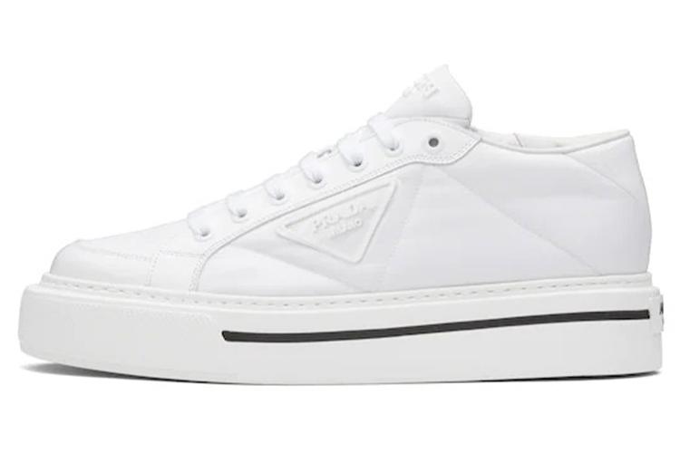 Кроссовки мужские PRADA Macro Stylish белые, 41.5 EU