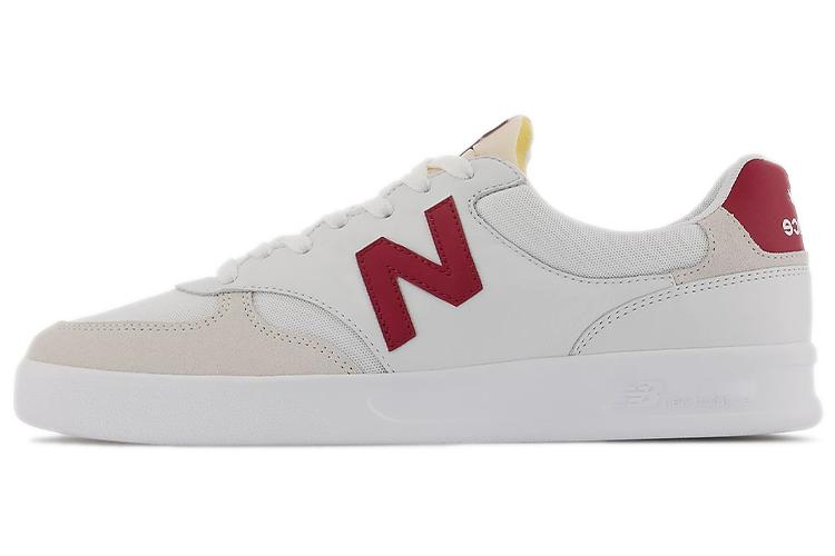 Кроссовки унисекс New Balance CT300 белые, красные, 37.5 EU