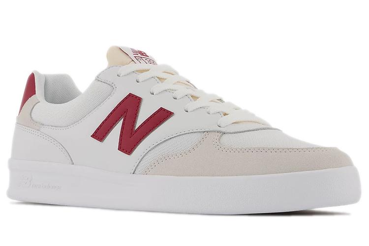 Кроссовки унисекс New Balance CT300 белые, красные, 37.5 EU