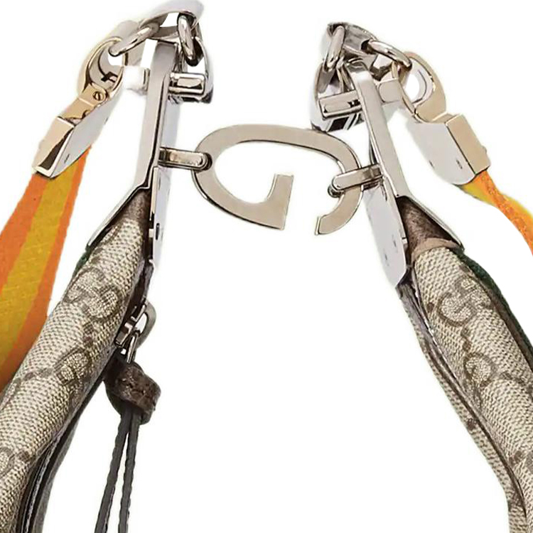 Сумка женская GUCCI Attache Dumpling Bag, beige-brown