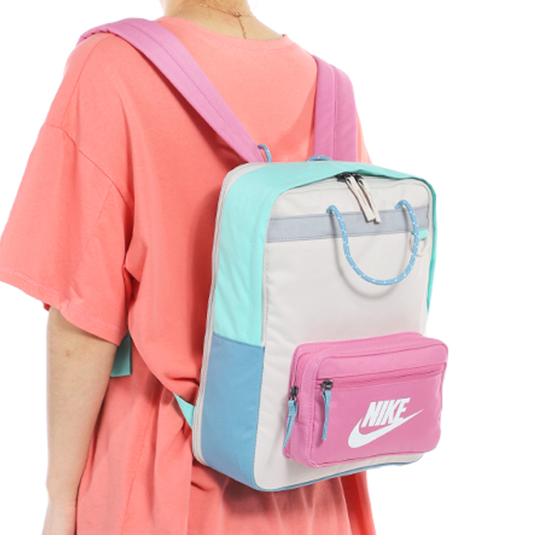 Рюкзак женский Nike Tanjun розово-белый