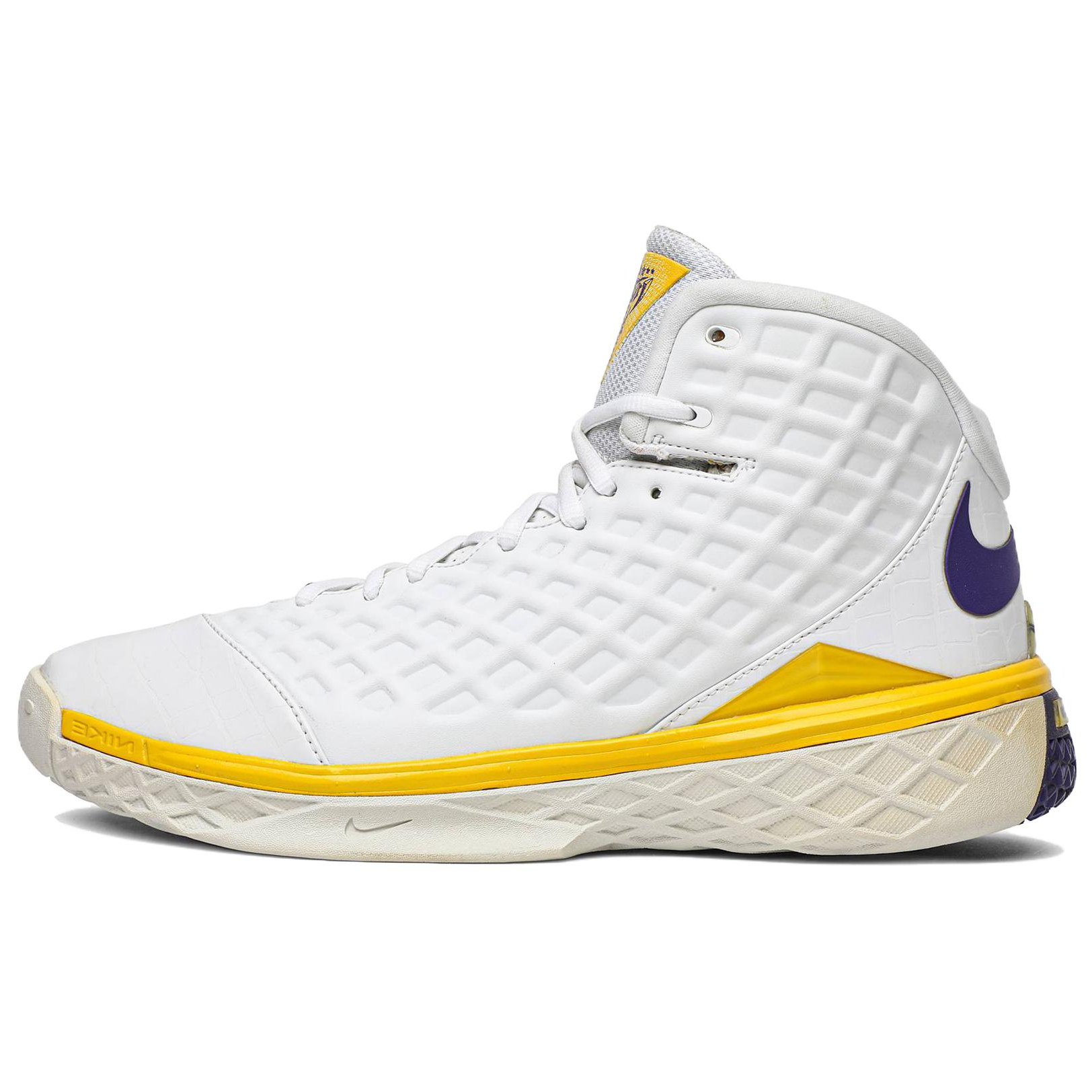 Кроссовки мужские Nike Kobe 3 Sl Mvp белые-желтые, 45 EU