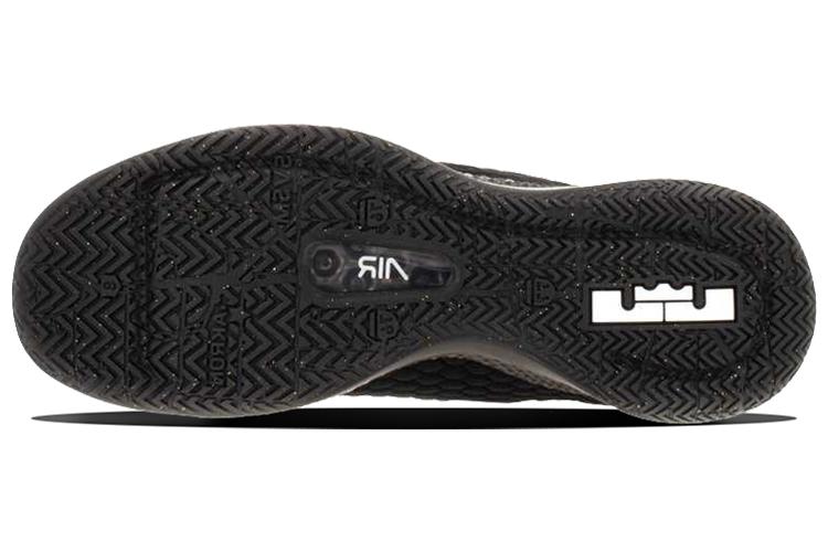 Кроссовки мужские Nike LeBron Witness III черные, золотые, 44 EU