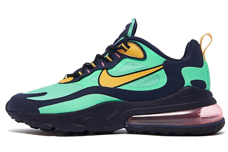 Спортивные кроссовки мужские Nike Air Max 270 React Pop Art, turquoise-navy