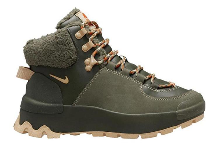 Зимние ботинки женские Nike City Classic Premium Cargo коричневые, 36.5 EU