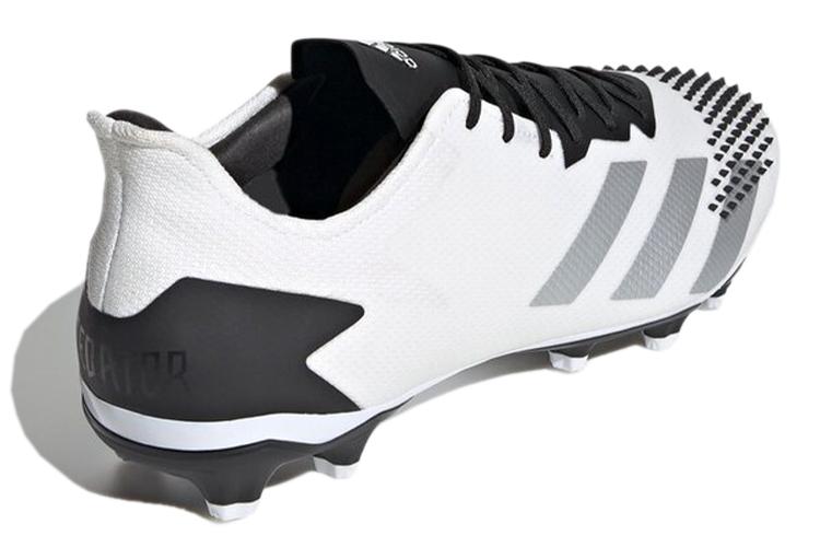 Футбольные бутсы мужские Adidas Predator 20.2 Mg Белый/Черный, 46 2/3 EU