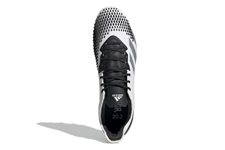 Футбольные бутсы мужские Adidas Predator 20.2 Mg Белый/Черный, 46 2/3 EU