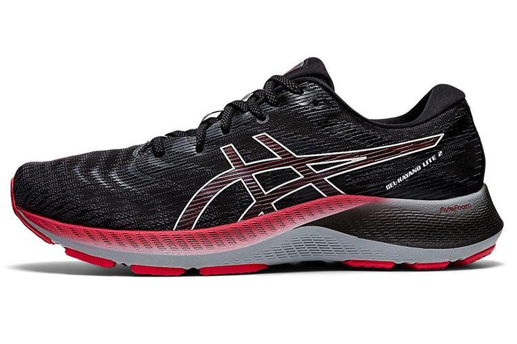 Кроссовки мужские ASICS Gel Kayano Lite 2 черные, розовые, 40.5 EU