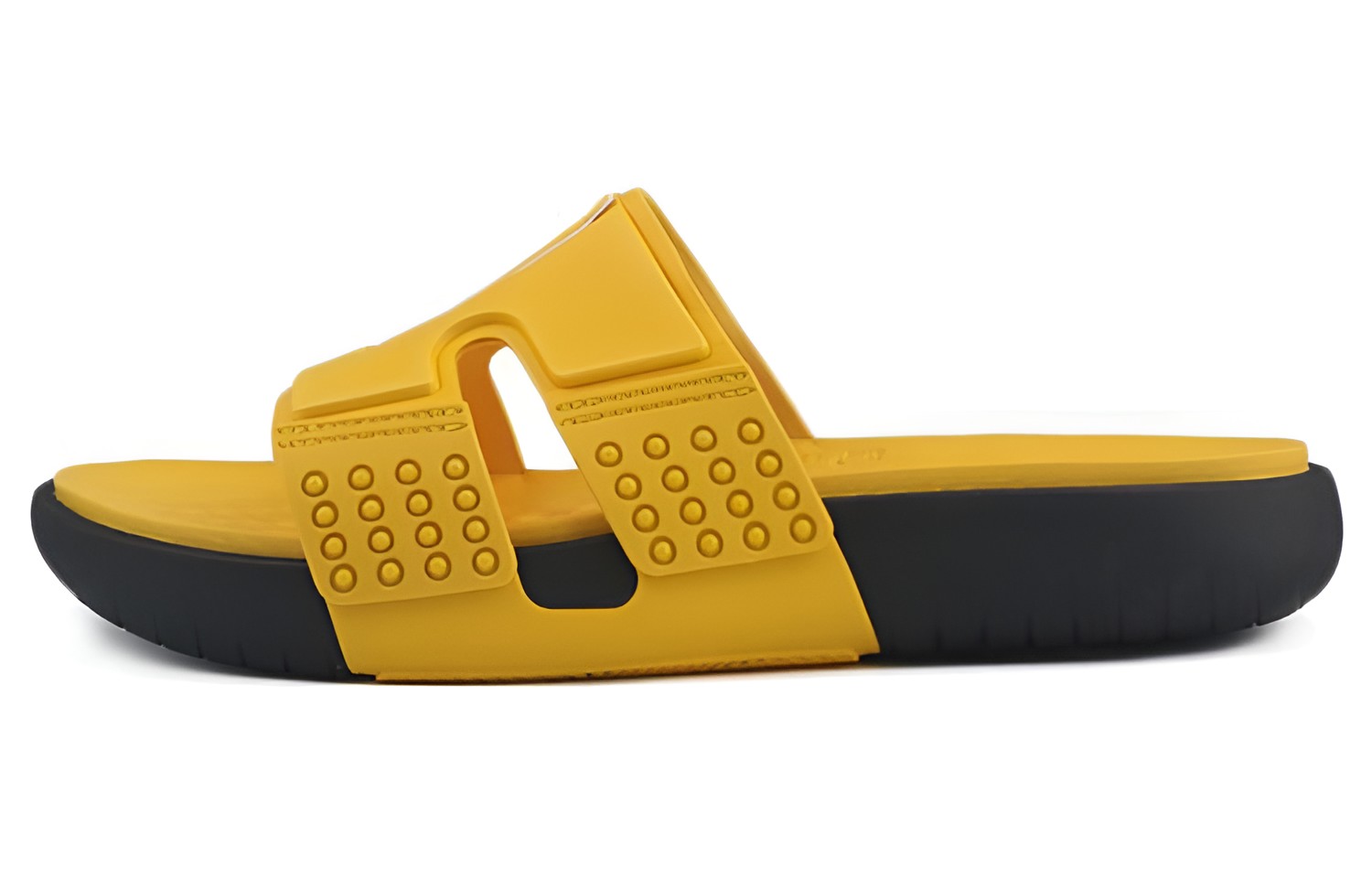 Шлепанцы мужские Air Jordan Hydro 8 Slide темно-желтые, 40 EU