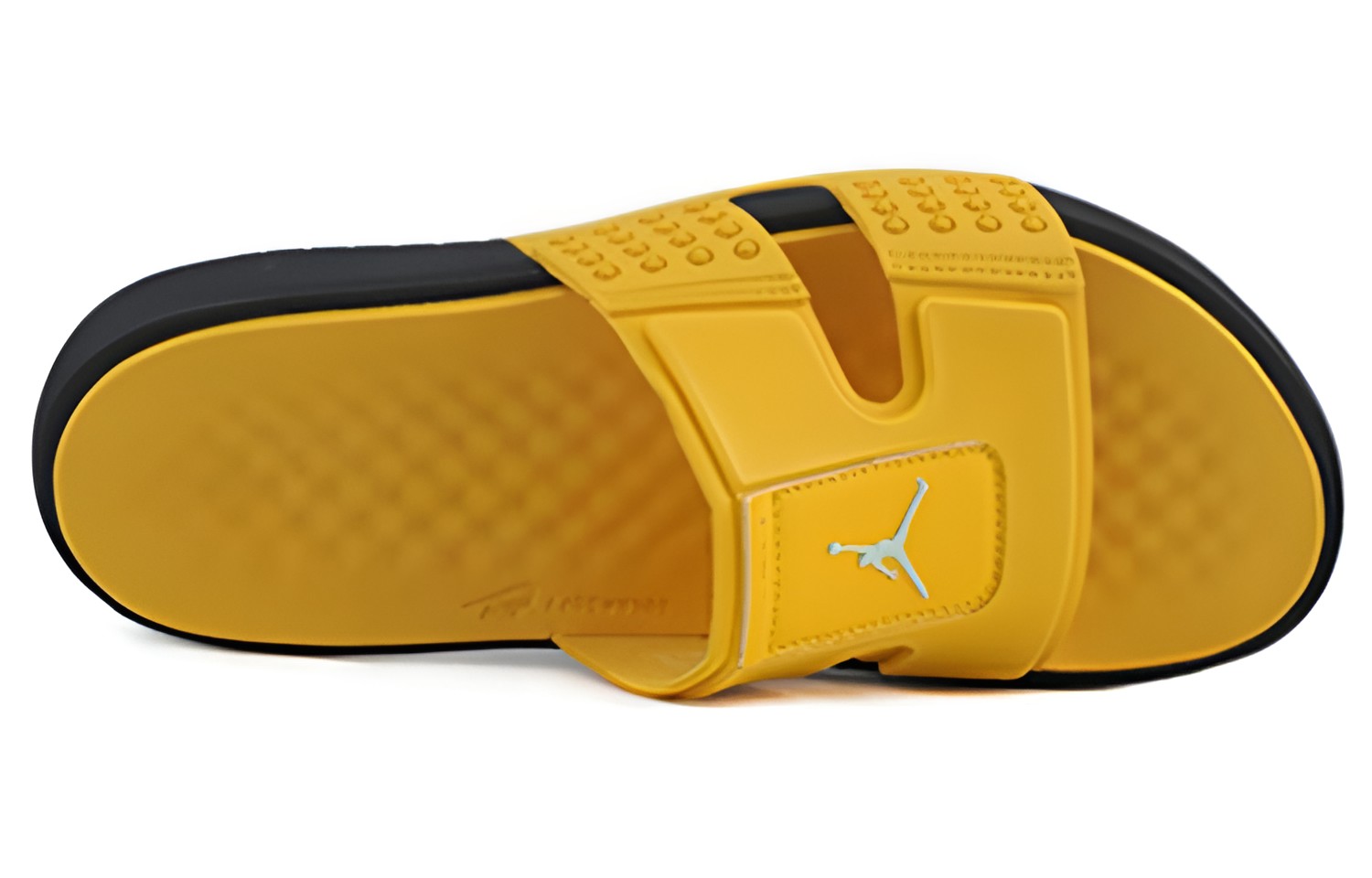 Шлепанцы мужские Air Jordan Hydro 8 Slide темно-желтые, 40 EU