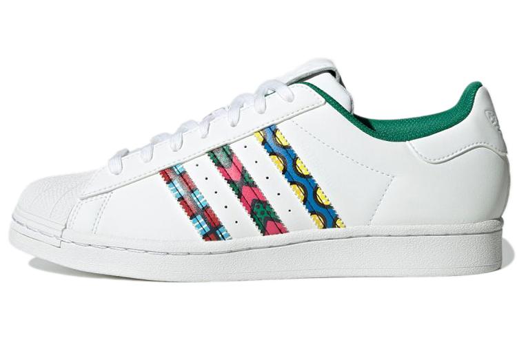 Кроссовки унисекс Adidas Craig & Karl X Superstar белые мульти