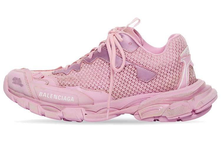 Кроссовки женские Balenciaga Track.3 розовые