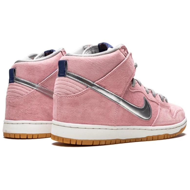Кроссовки мужские Nike Dunk SB High розовые, 42 EU