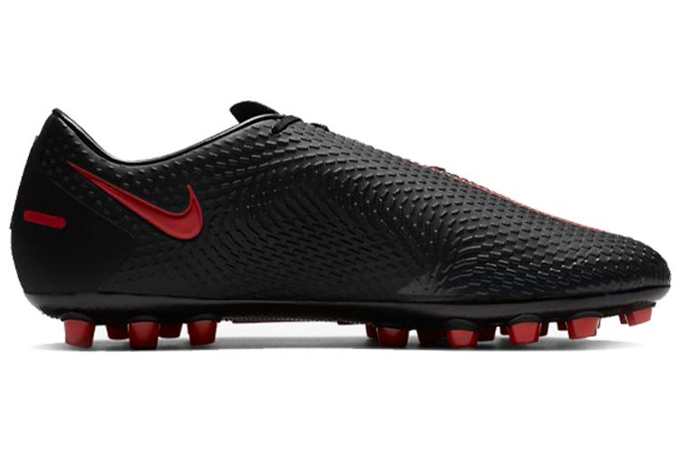 Футбольные бутсы Nike Phantom GT Academy AG черно-красные, 45 EU