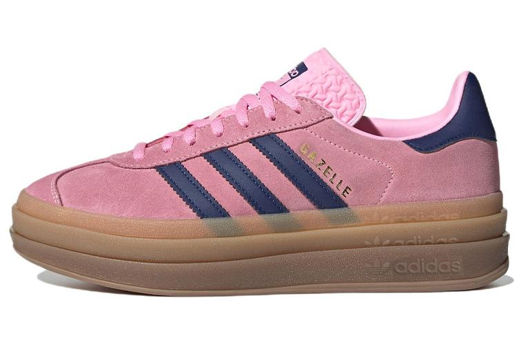 Кеды женские Adidas Gazelle Bold pink glow gum