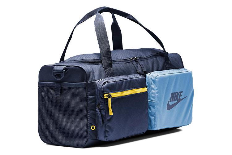 Дорожная сумка унисекс Nike BA6169-410, темно-синий/голубой