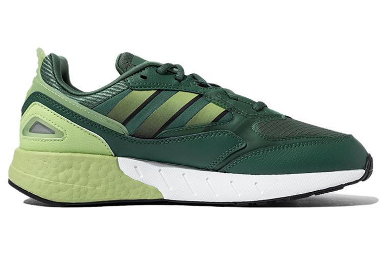 Кроссовки унисекс Adidas ZX 1K Boost 2.0 зеленые, 36 EU