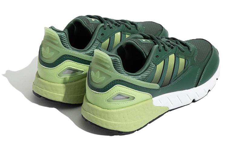 Кроссовки унисекс Adidas ZX 1K Boost 2.0 зеленые, 36 EU