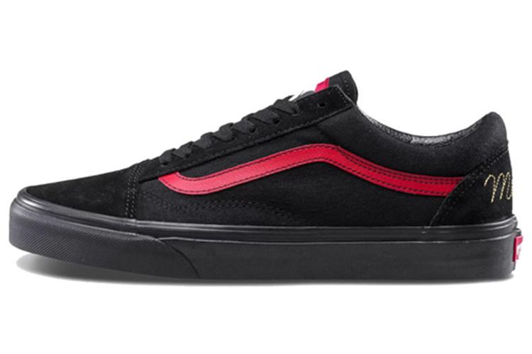 Спортивные кеды унисекс Vans Old Skool Mickey Mouse Club черные-красные