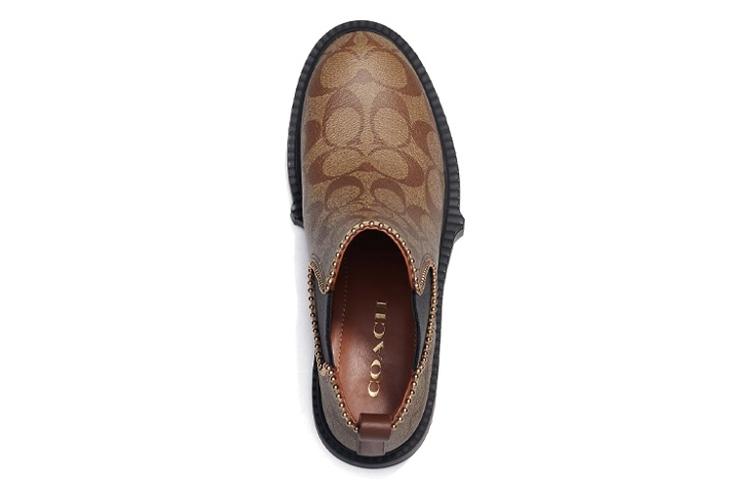 Ботинки женские COACH Levy Short хаки, 39.5 EU