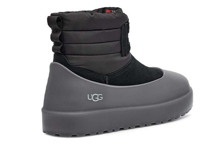 Снежные сапоги мужские UGG Classic Mini Lace Up Weather серые, 38 EU