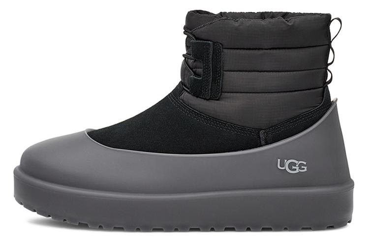 Снежные сапоги мужские UGG Classic Mini Lace Up Weather серые, 38 EU