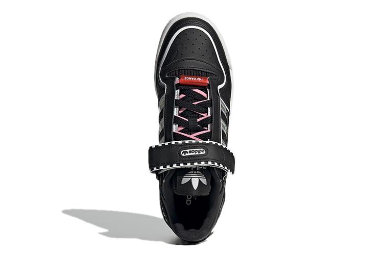 Кеды женские Adidas Forum Plus I Love Dance черные, 35 2/3 EU